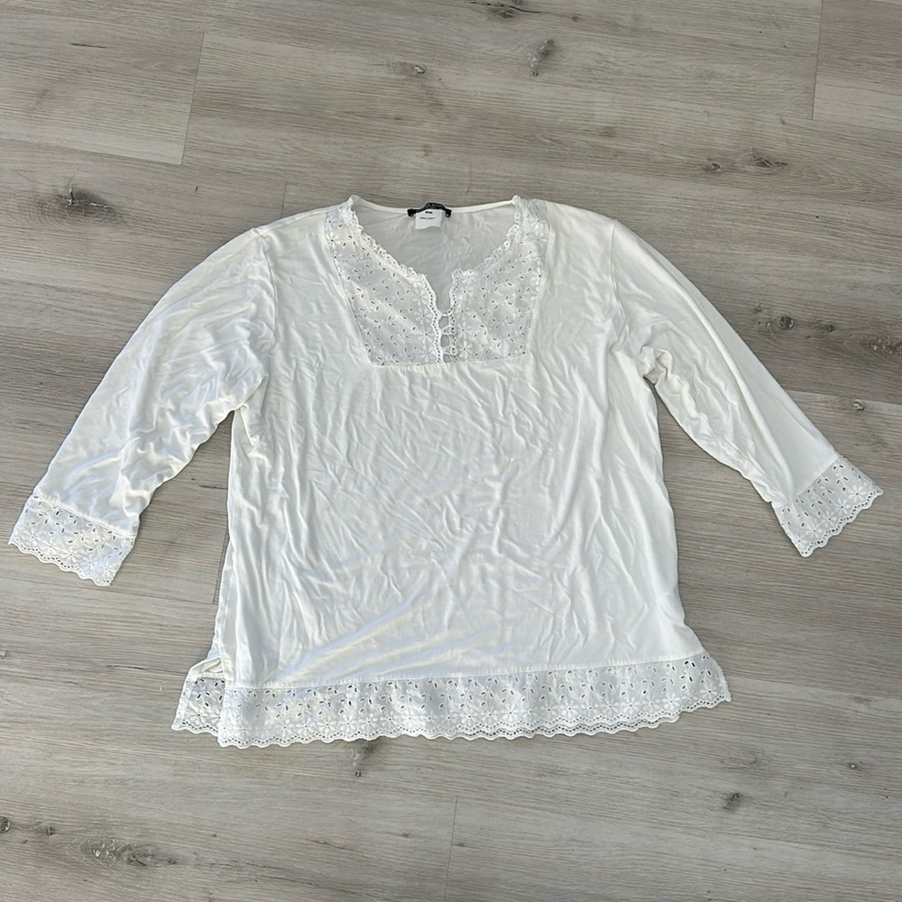 Marina Sport Lace Trim Shirt